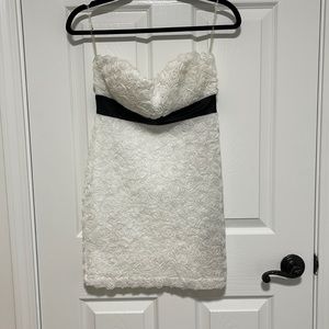 Black and white dress